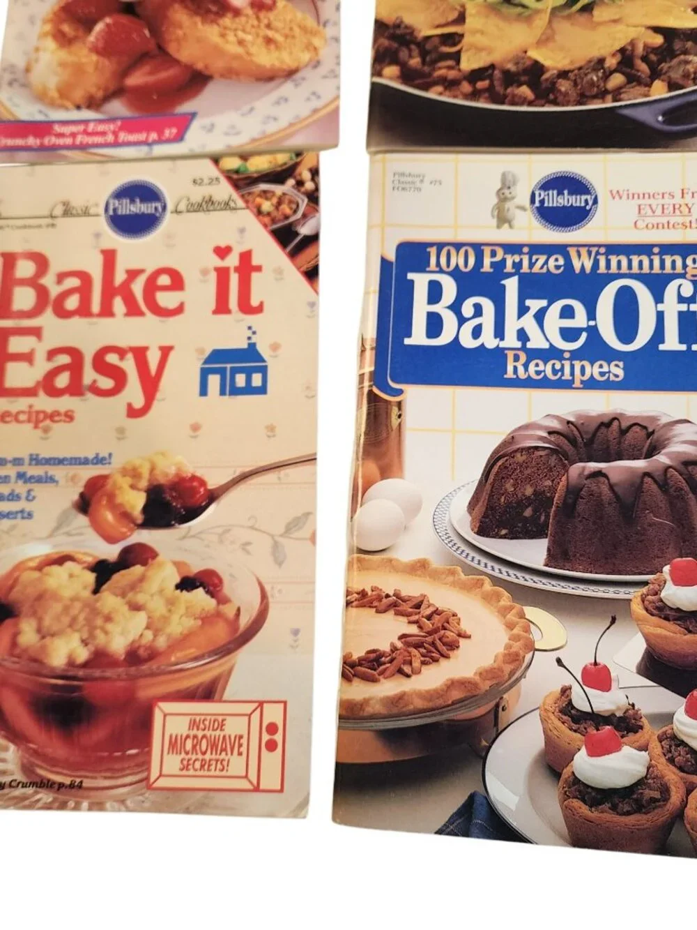 Pillsbury Classic Cookbooks lot of 12 baking soups cookies Minute Meals